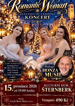 Romantic Woman - Slavnostní vánoční koncert ve Šternberku