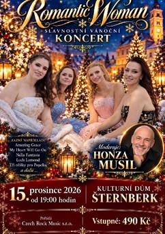 Romantic Woman - Slavnostní vánoční koncert ve Šternberku