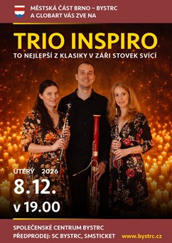 TRIO INSPIRO - To nejlepší z klasiky v záři stovek svící