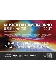 JUBILEJNÍ KONCERT | 30 LET MDCB