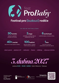 Fest ProBaby 2027 - první festival pro (budoucí) rodiče