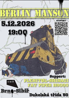 Berlin Manson (SK) // PLENITØL x SHISAGI // FAT PIPER H9000