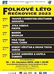 Folkové léto Řečkovice 2023