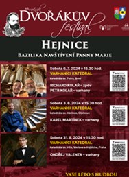 Dvořákův festival: Varhaníci katedrál