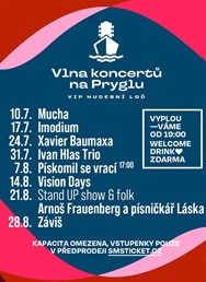Vlna koncertů na Pryglu