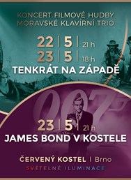 Koncert filmové hudby s iluminacemi