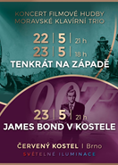 Koncert filmové hudby s iluminacemi