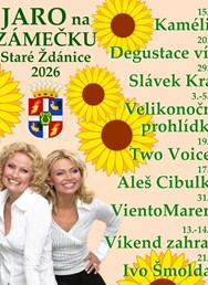 Jaro na zámečku Staré Ždánice 2026