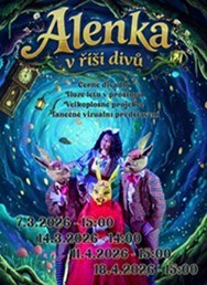 Alenka v říši divů - černé divadlo 