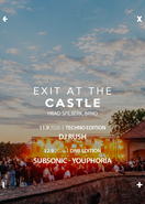 EXIT At The castle | Hrad Špilberk 11. + 12.9.2026