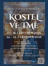 KOSTEL VE TMĚ - netradiční noční prohlídky