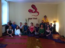 Šárka Soudková v Yoga Lokah s Jin Jógou 16.-17.10.2015