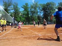 Volejbalové kurty Lužánky, Brno