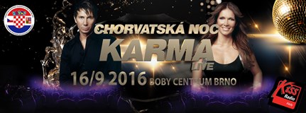 Chorvatská NOC / Hrvatska NOČ + skupina Karma