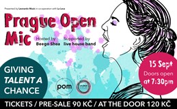 Prague Open Mic hosted by Beego Shea