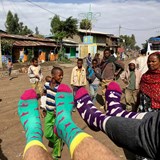 Afrika v mrazu a v ponožkách