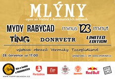 Mlýny - Mydy Rabycad, minus123minut a další