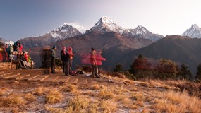  Nepál - hlavně sololit a killer (Manaslu circuit+ Poon hill