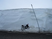 Na kole až do kriminálu za polárním kruhem (Skandinávie) 