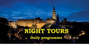 Cesky Krumlov Night Tour daily in english June