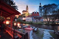 Cesky Krumlov Night Tour daily in english June