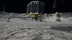 Poprvé na kometě