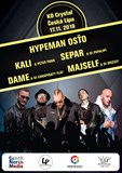 Kali & Separ & Dame & Majself - Česká Lípa 17. 11. 2018