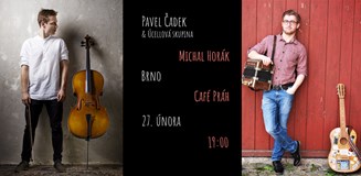 Brno // Pavel Čadek a Michal Horák v Café Práh