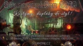 SteampunkCon 2019: Kostýmy, doplňky & styl!