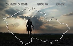 Z Krkonoš do Krkonoš- Za 33 dní 2000 km poklusem okolo Česka