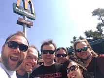 POPs out & in // dvorek & klub