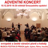 Adventní koncert s evropskými a českými koledami