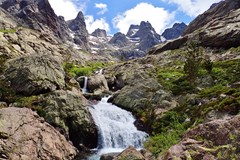 Sólo trek GR20 na Korsice