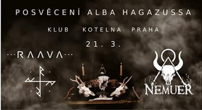 Svěcení alba Hagazussa - Raava a host Nemuer