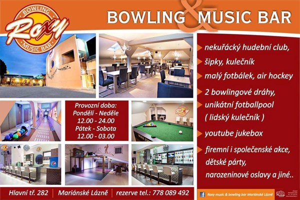 Roxy music & bowling bar