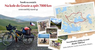 Tomík na cestách - Na kole do Gruzie a zpět 7000 km 