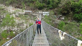 Sama na treku do základního tábora Everestu (Plzeň)