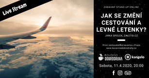 LiveStream: Jak se změní cestování a levné letenky? (Spolek)