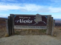 Sama za krásami Aljašky