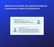 Webinář: Jak úspěšně kandidovat v komunálních volbách 2022