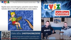 Zábavná kvízová SHOW online s živým chatem