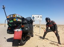 ONLINE: Na motorce napříč Afrikou (Gustavo Falero Recalde)