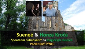 Panenský Týnec: Spontánní bubnování® na magických místech