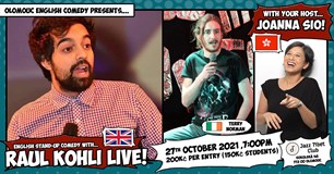Olomouc English Comedy presents Raul Kohli (UK) LIVE!