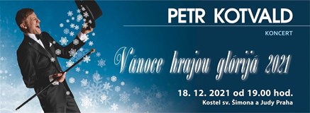 Vánoční koncert Petra Kotvalda online
