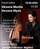 Oksana Mucha v Praze 
