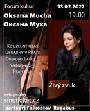 Oksana Mucha v Praze 