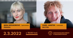 Cestovatelské středy: Bára Nesvadbová, Karel Janeček