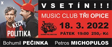 Kecy a politika - Bohumil Pečinka & Petros Michopulos - live