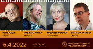 Cestovatelské středy: Petr Janda, Jaroslav Hutka